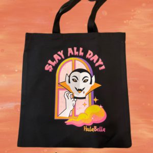 Slay All Day Vampire in ASL Tote Bag *NEW*